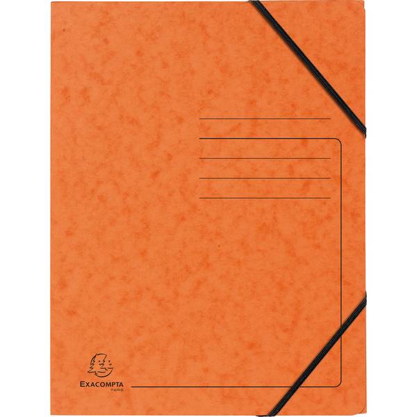 Eckspanner DIN A4 Karton orange