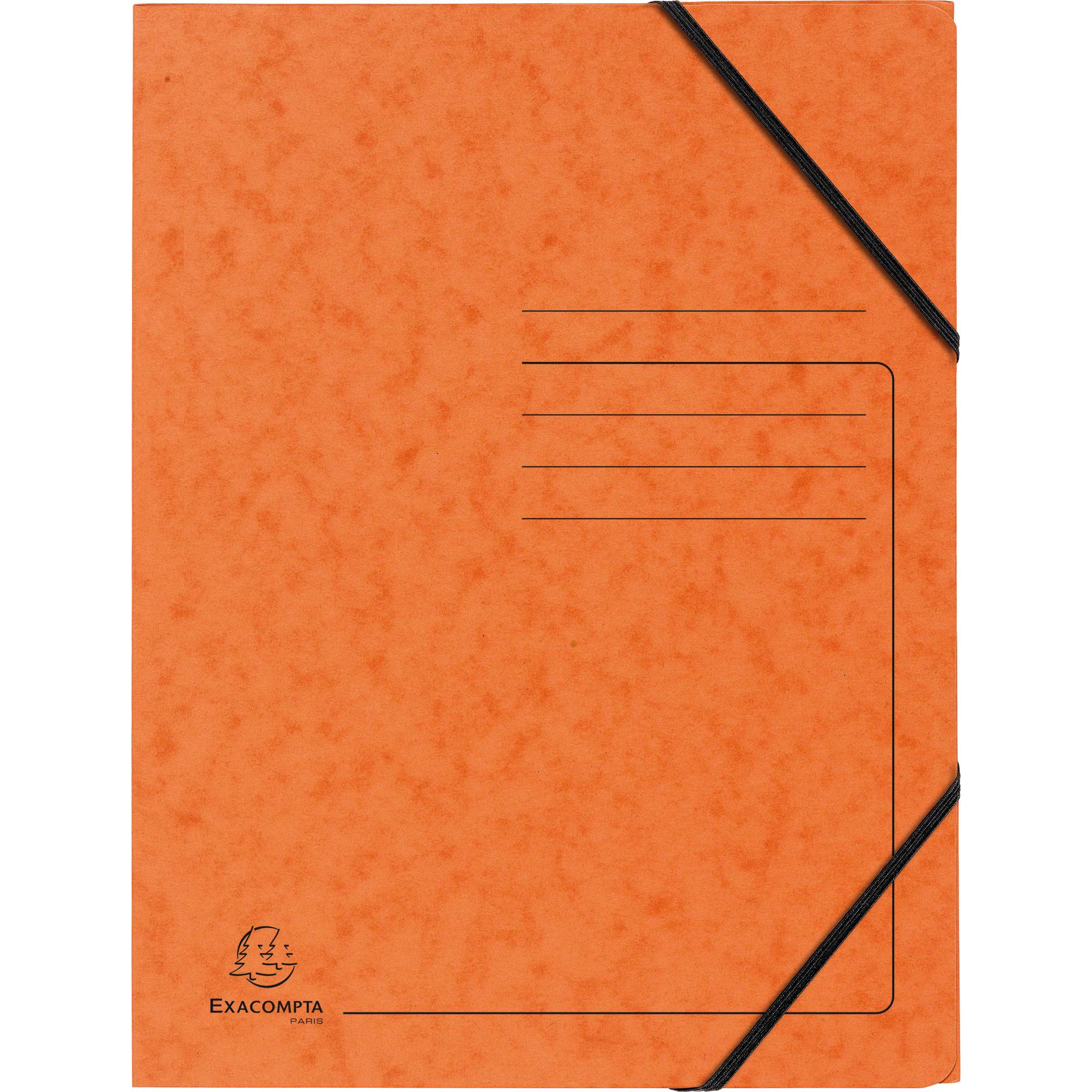 Eckspanner DIN A4 Karton orange-0