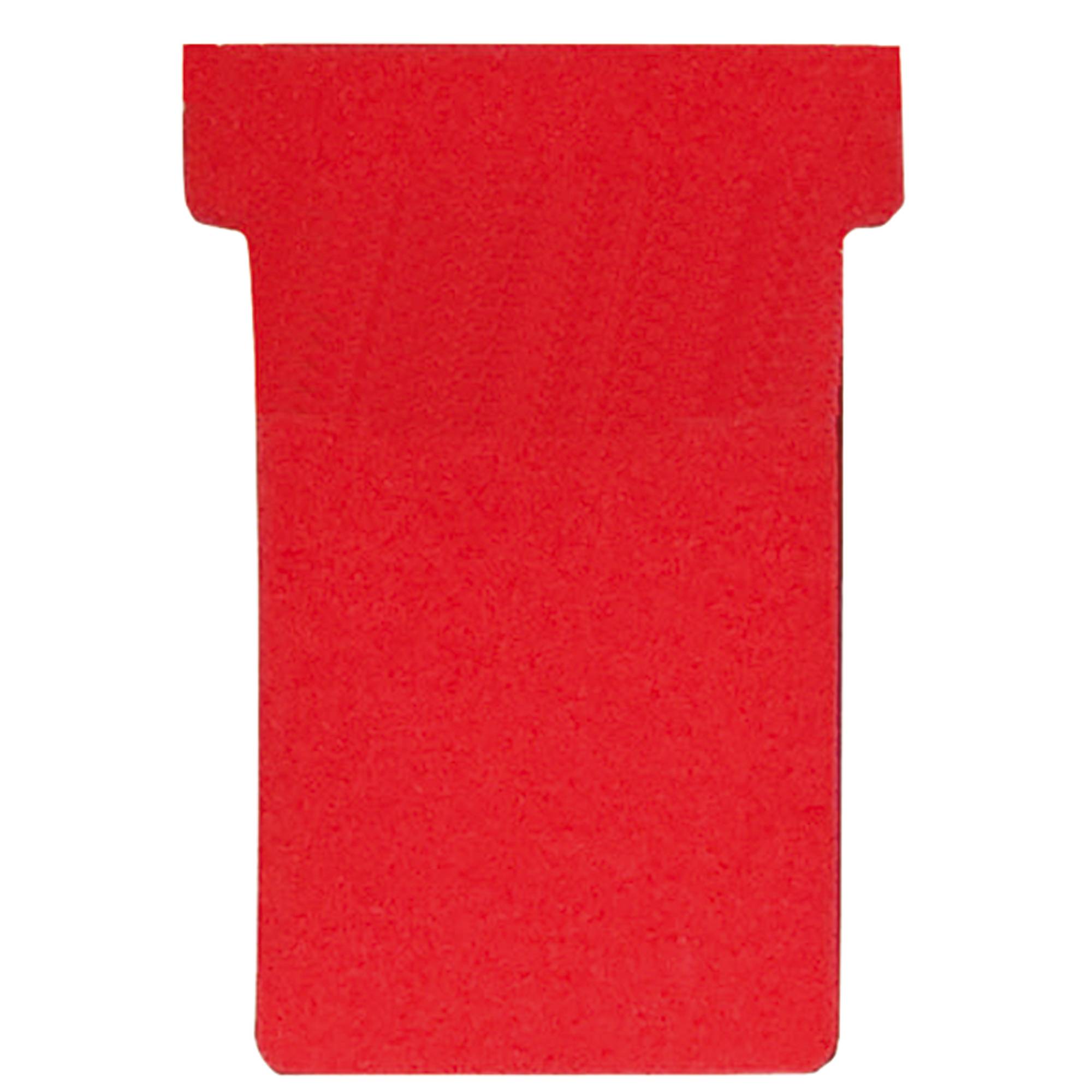 T-Karte Größe2 84x48mm rot 100 St./Pack.-0