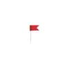 Alco Markierungsfahne 18x10x24mm rot 20 St./Pack. 712