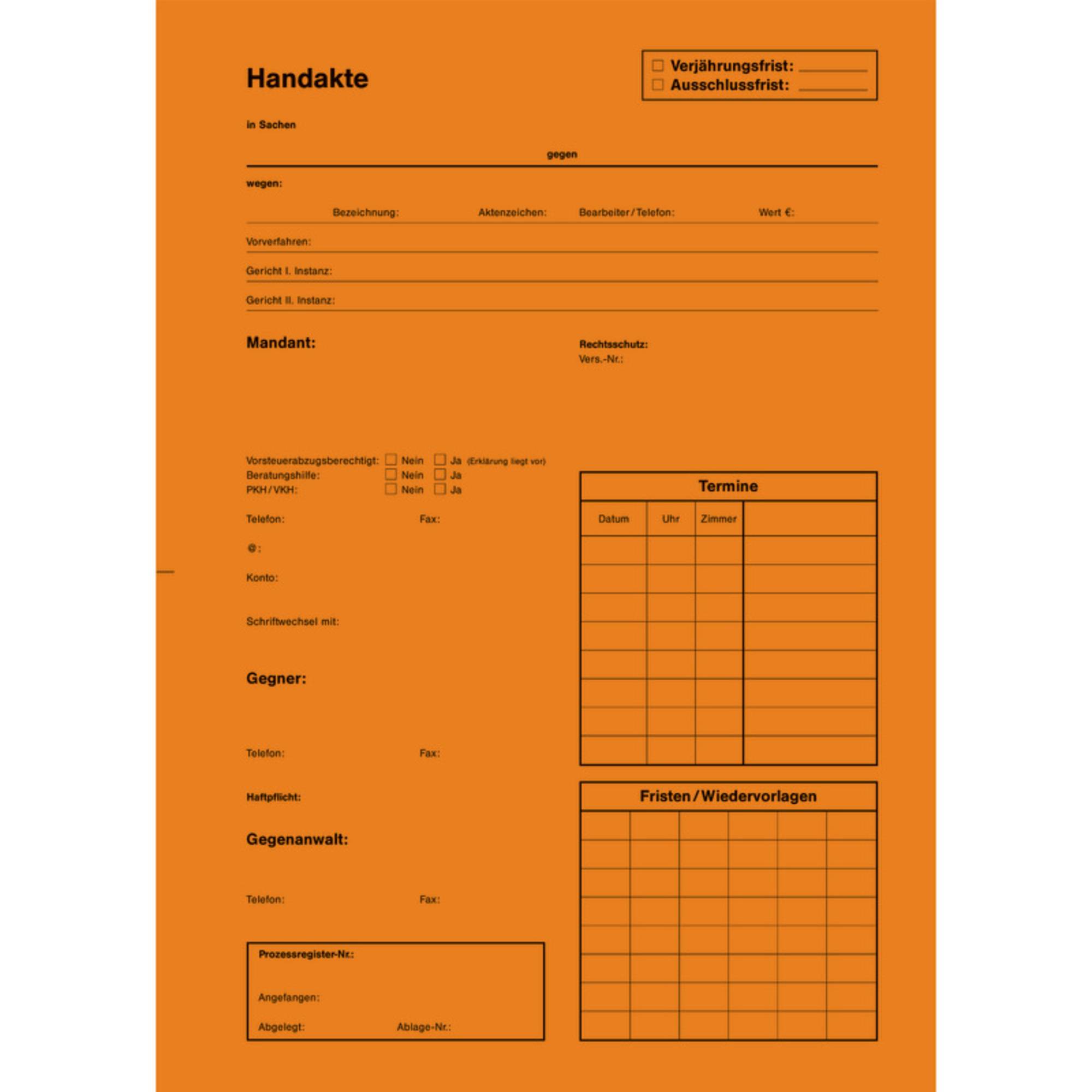 Handaktenbogen Tauenkarton or 100St-0