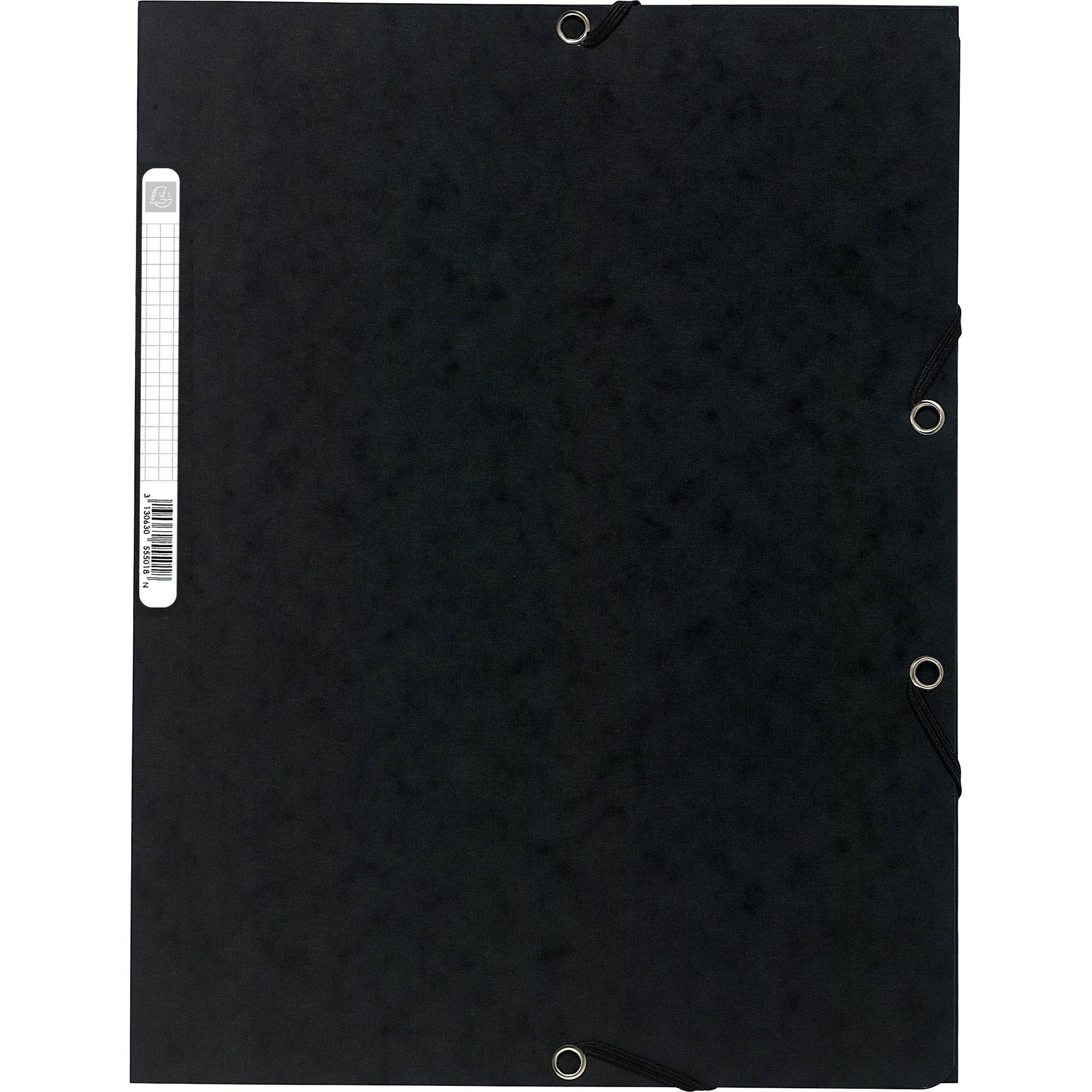 Eckspanner Nature Future DIN A4 400g Karton schwarz