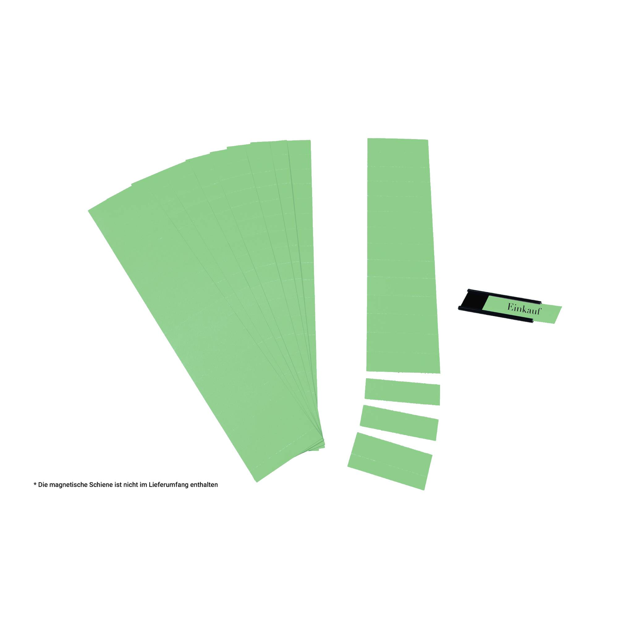 Einsteckkarte 70x17mm lind 170 St./Pack.-0