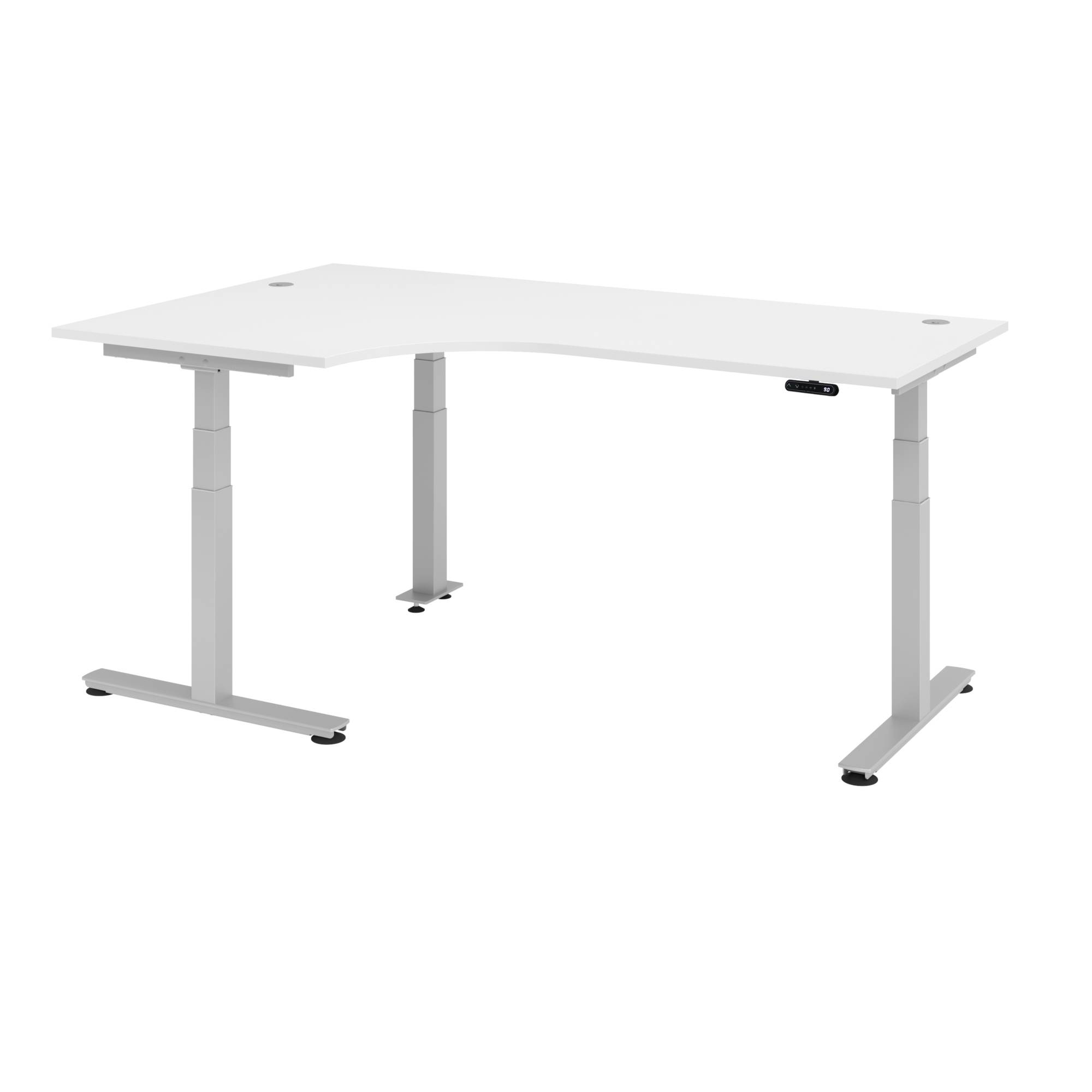 Schreibtisch 200x120cm weiß