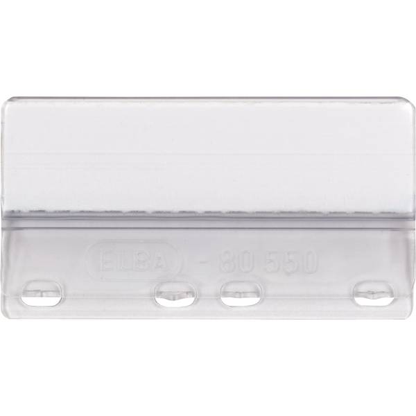 Vollsichtreiter 3zeilig 3zeilig 50x27mm tr 50St