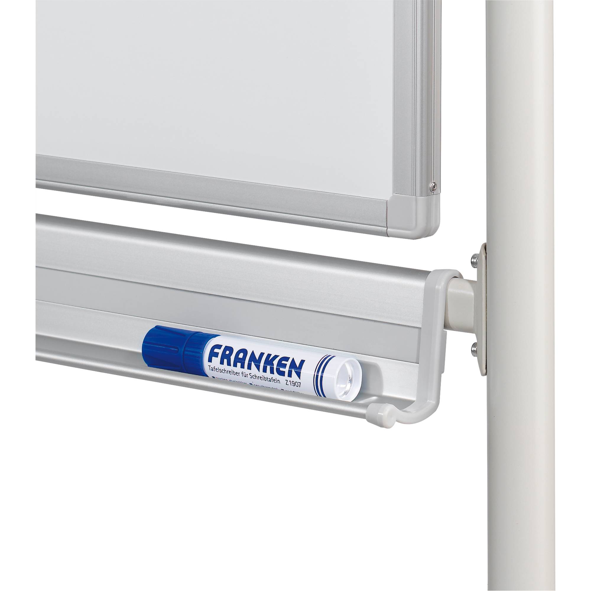 Whiteboard 150x100cm drehbar emailliert weiß-3
