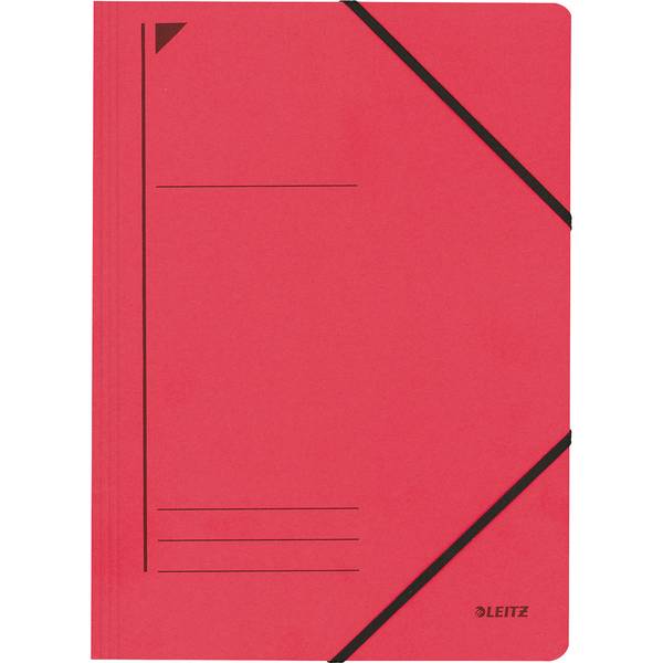 Eckspanner DIN A4 250Blatt Karton rot