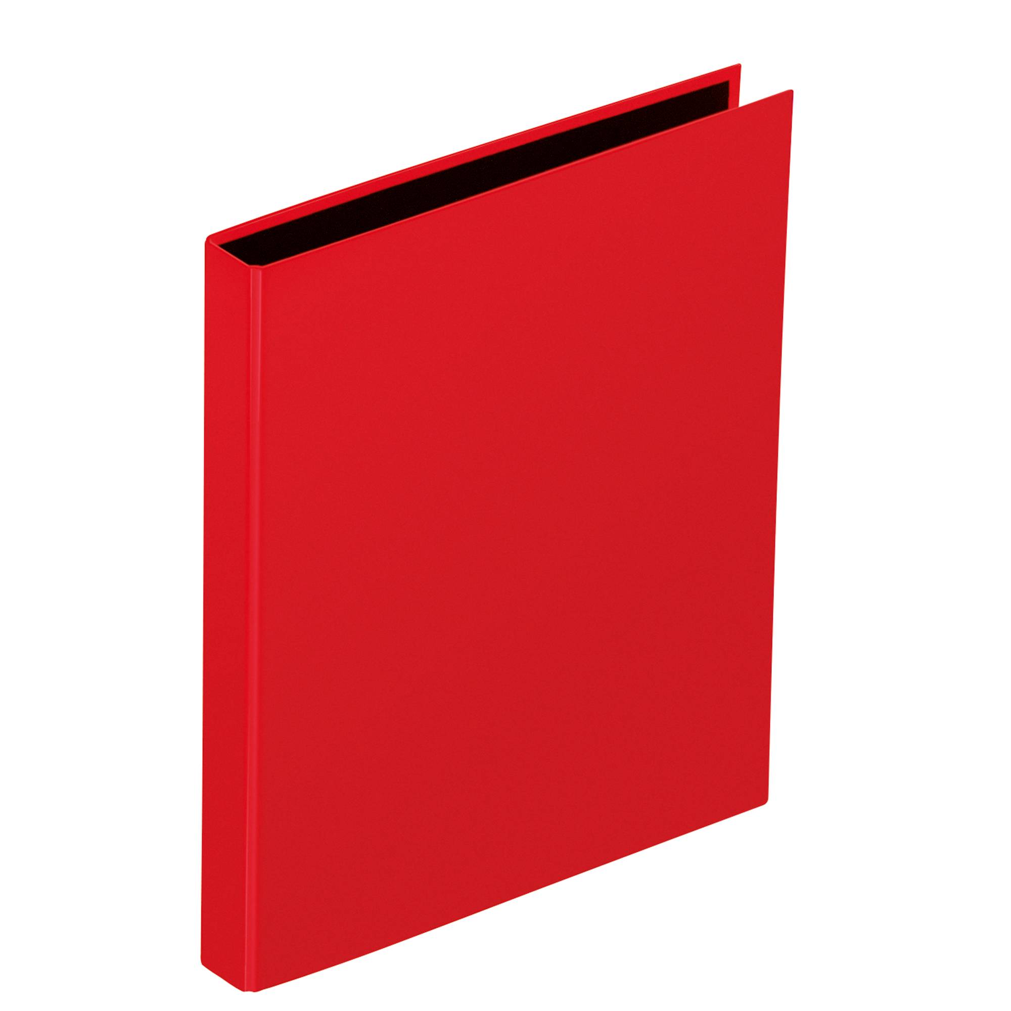 Ringbuch Basic Colours DIN A4 4Ringe PP rot-0