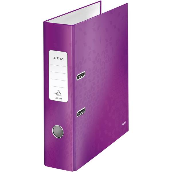 Ordner WOW DIN A4 80mm Pappe violett