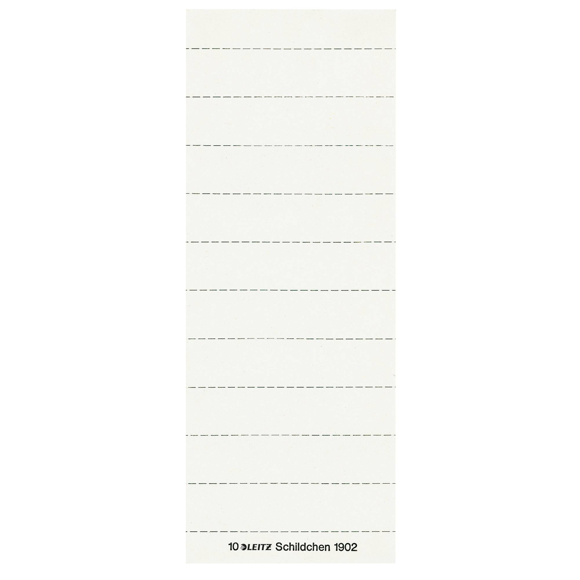 Beschriftungsschild blanko 3zeilig weiß 100 St./Pack.-0