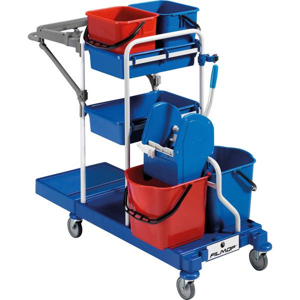 Reinigungswagen Morgan 2x12l 2x17l Presse - Artikel: 490202100