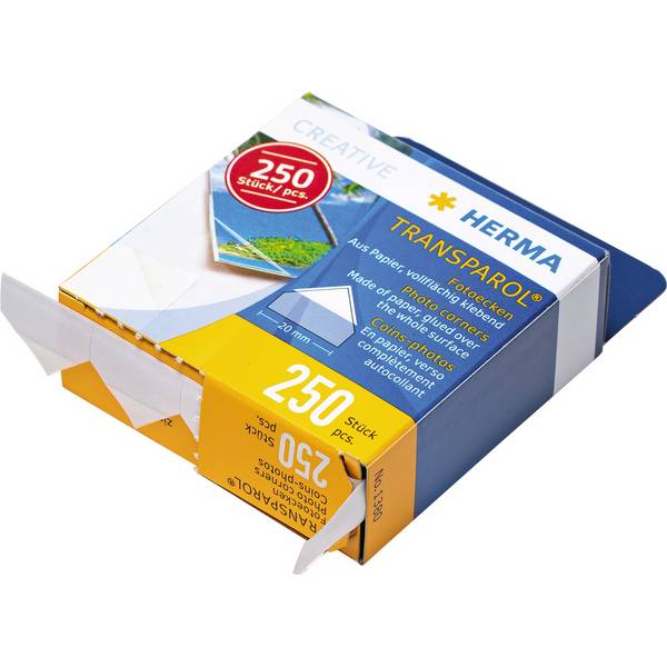 Fotoecke Transparol selbstklebend 250 St./Pack.