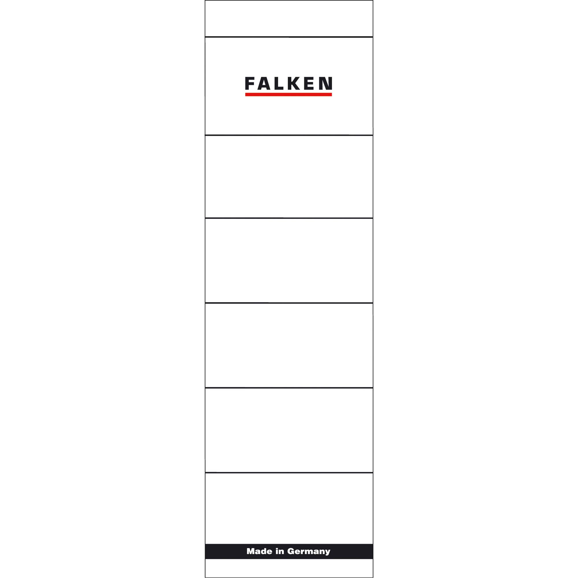 Ordnerrückenschild breit/kurz weiß 10 St./Pack.-0