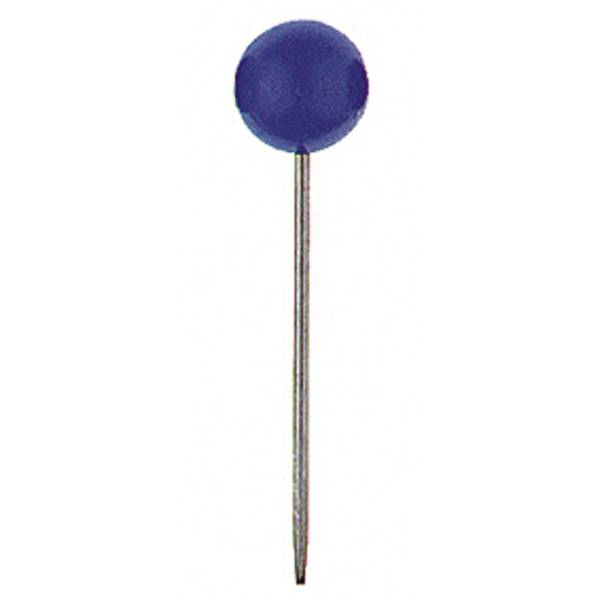 Alco Landkartennadeln 8x16mm blau 20 St./Pack. 815