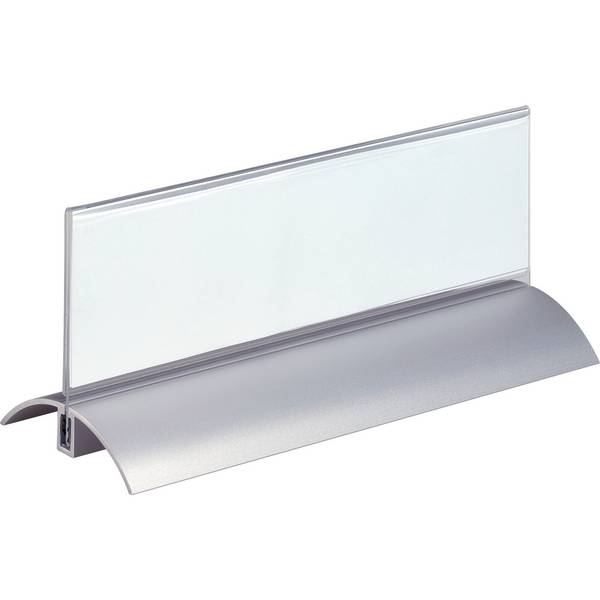 Tischnamensschild Desk Presenter 61x210mm tr 2St.