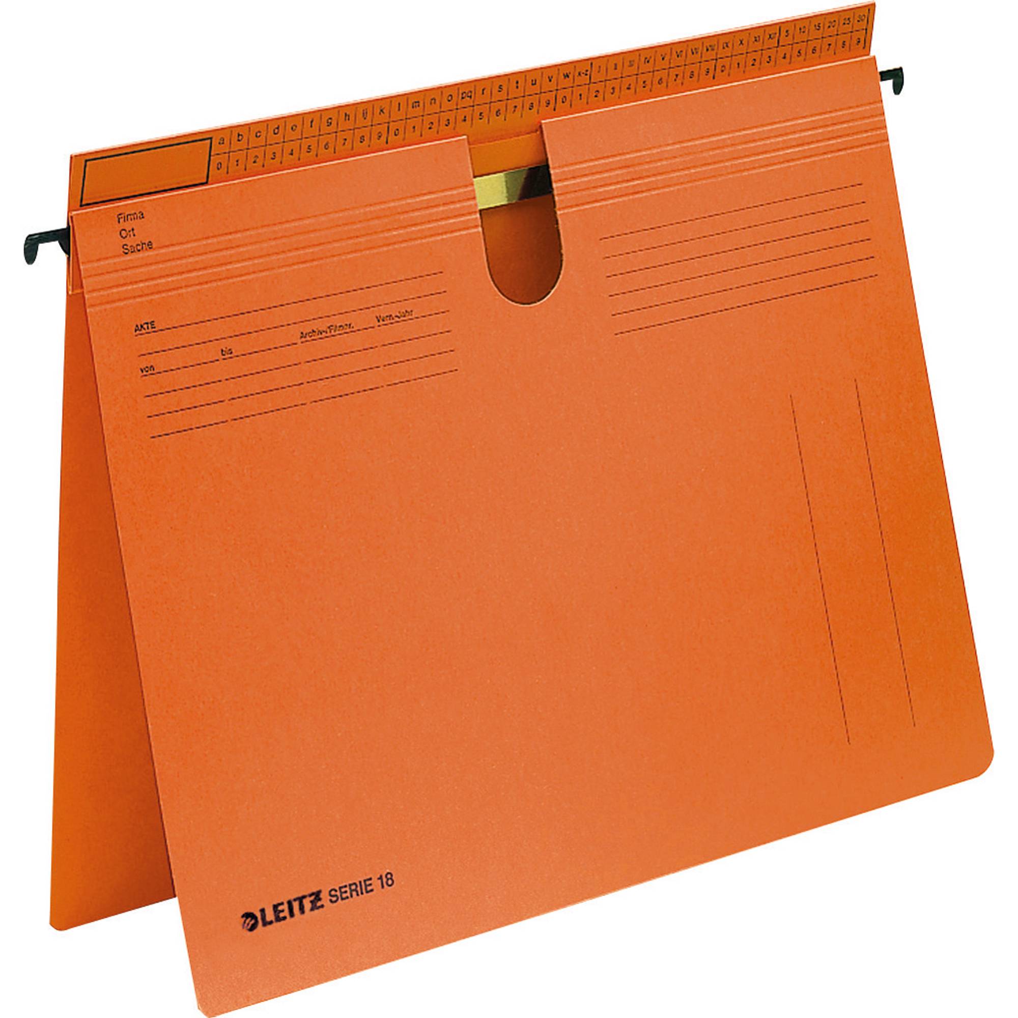 Hängehefter SERIE 18 A4 Manilakarton orange 50St-0