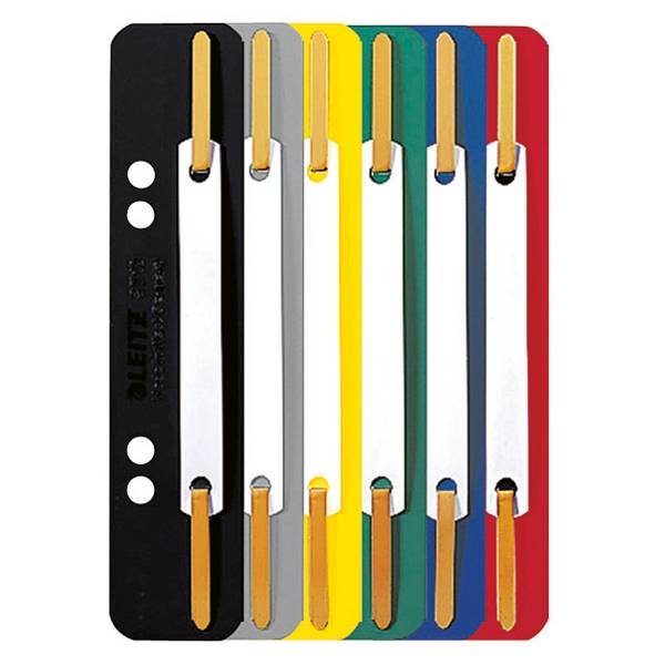 Heftstreifen kurz 35x158mm PP sortiert 250 St./Pack.