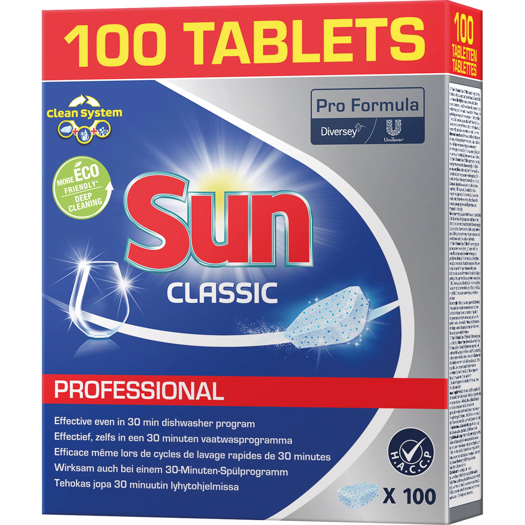 Spülmaschinentabs Classic 100 St./Pack.