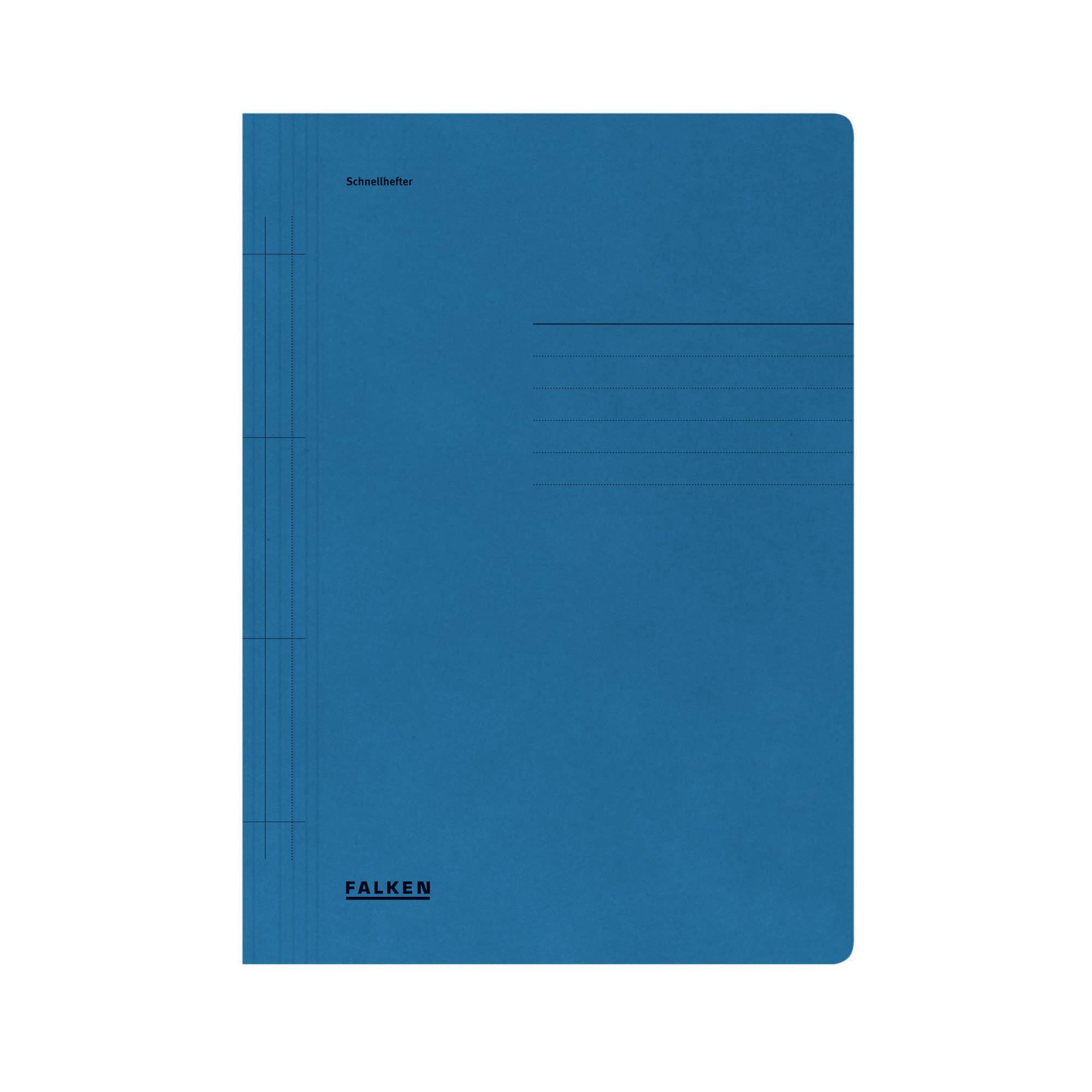 Schnellhefter A4 250g/m² Manila-RC-Karton blau