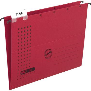 Hängemappe chic ULTIMATE DIN A4 Karton rot