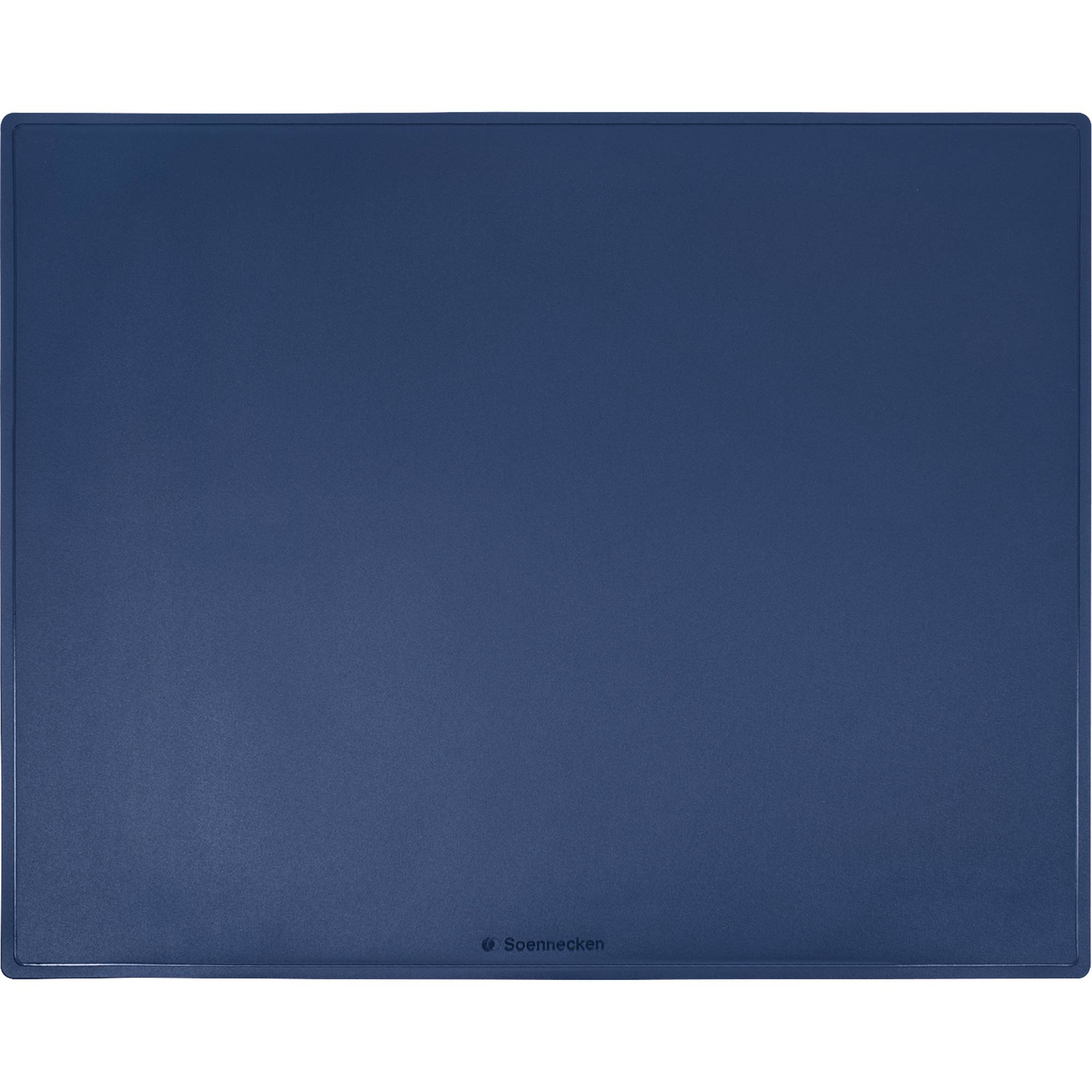 Schreibunterlage 53x40cm Kunststoff blau-0