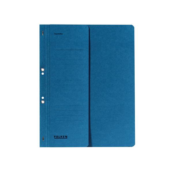 Ösenhefter DIN A4 kaufm. Heftung 250g Karton blau