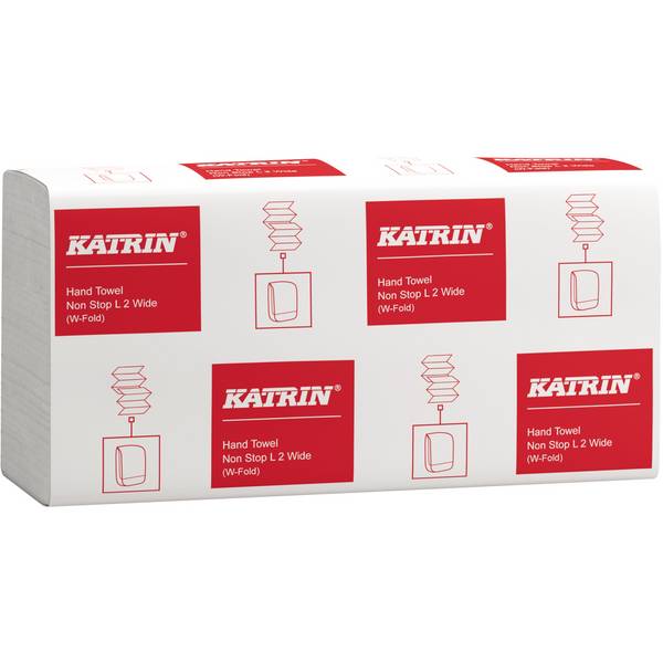 Papierhandtuch Non Stop L2 wide 2lg 24x32cm ws 3000Bl