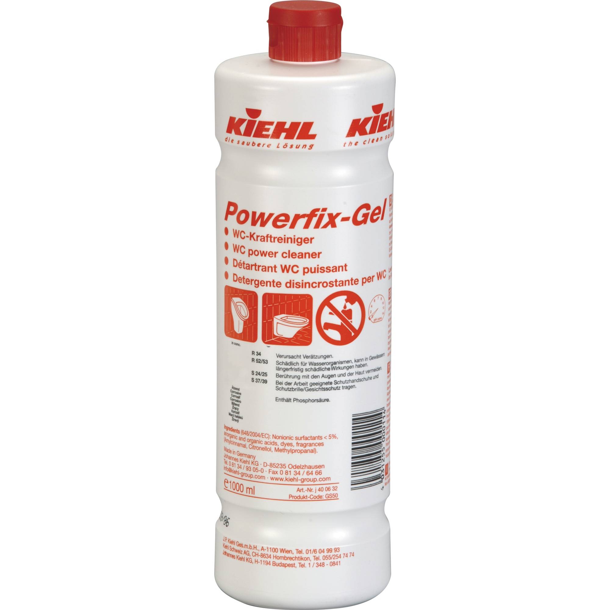 Kiehl WC-Kraftreiniger Powerfix-Gel j 40 06 01 1l-0
