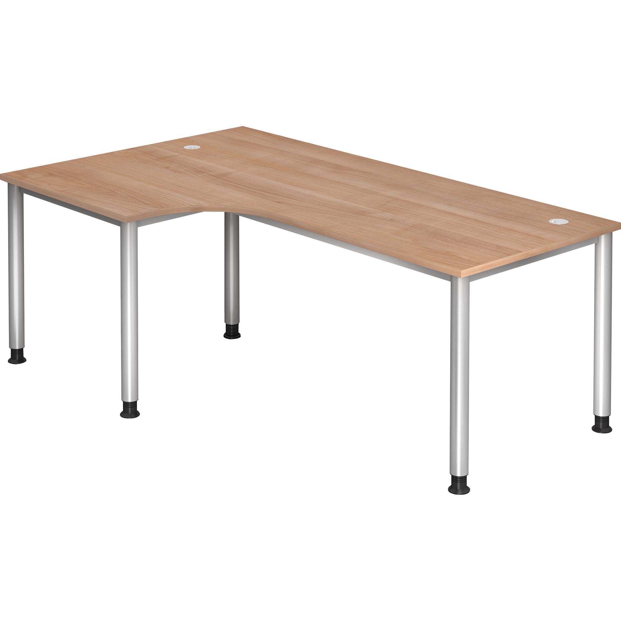 Schreibtisch 200x120cm nussbaum