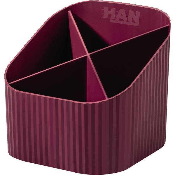 HAN Stiftehalter 11,1 x 11,1 x 10,5 cm rot 17248-17D