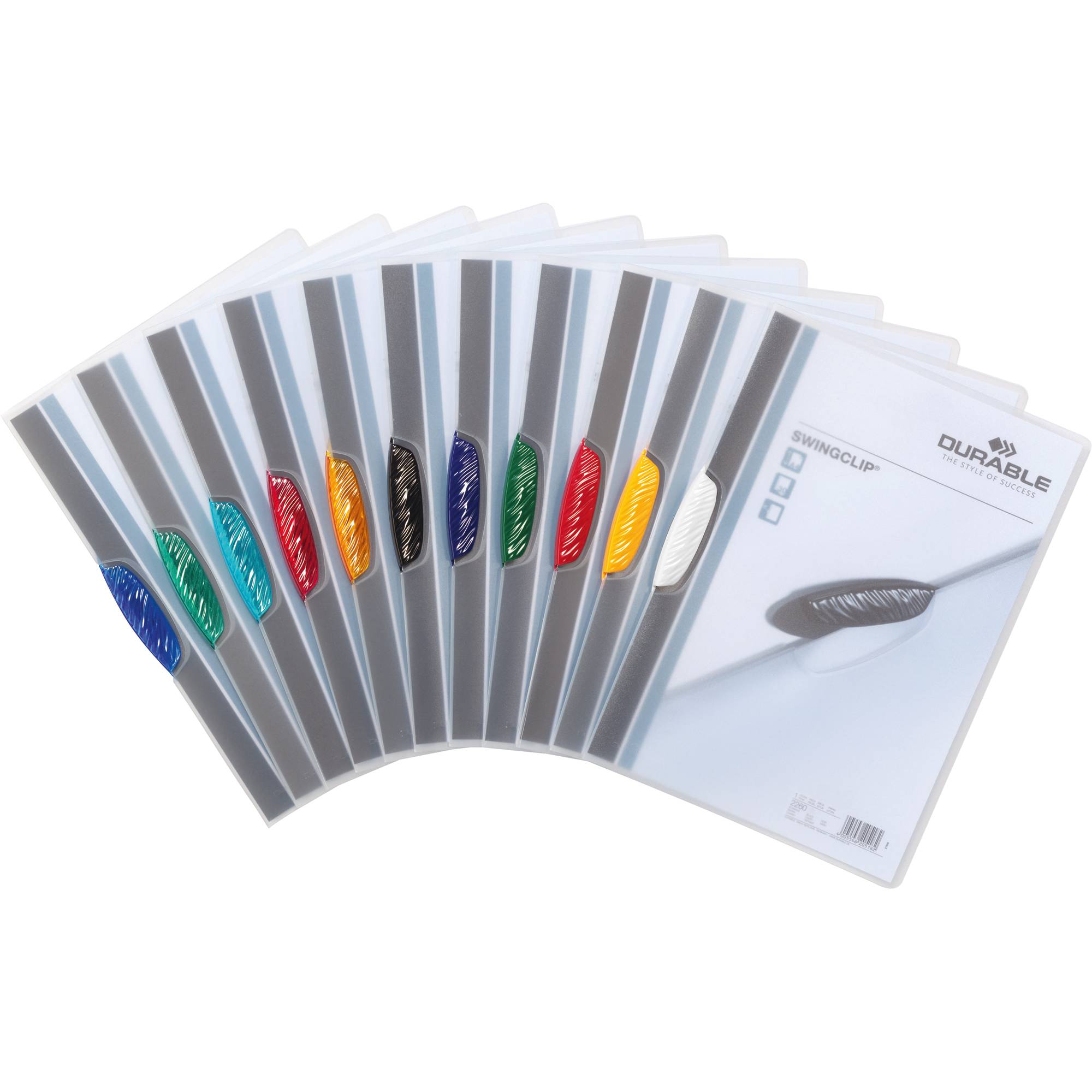 Klemmmappe SWINGCLIP A4 30Bl sort 25St-0