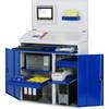 Computerschrank 1100x520x1770 stationär lgr/ebl