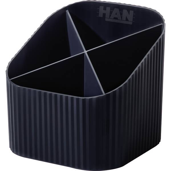 HAN Stiftehalter 11,1 x 11,1 x 10,5 cm schwarz 17248-13D