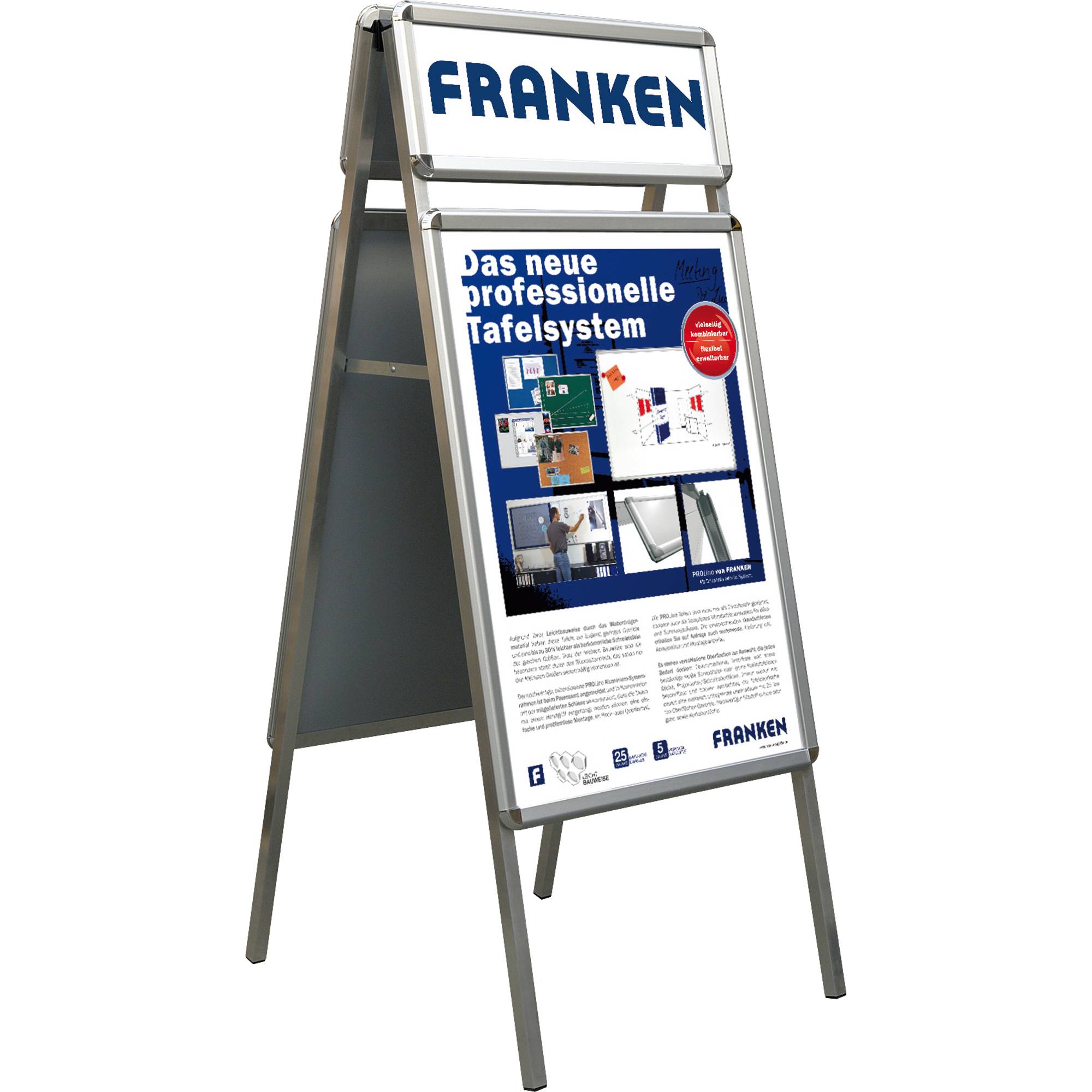 Kundenstopper A1 420x594mm m.Topper für 2xA4-0