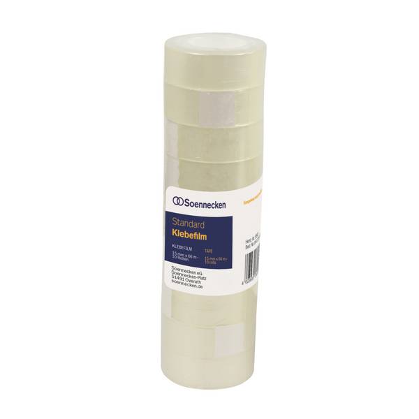 Klebefilm 15mmx10m transparent 10 St./Pack.