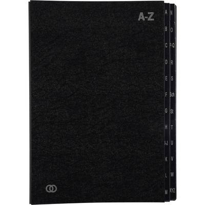 Pultordner oeco A-Z 24tlg schwarz-0