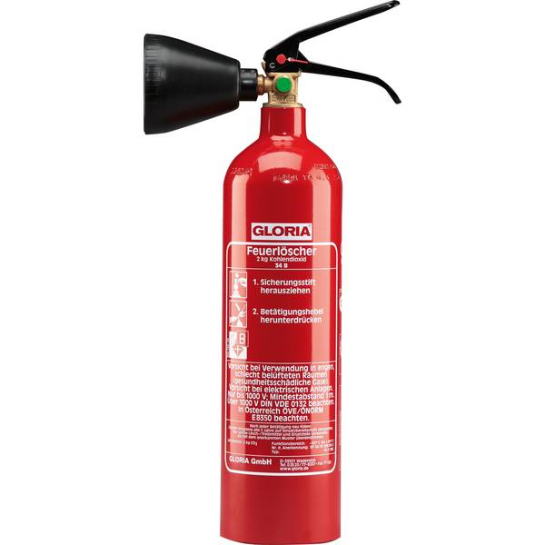 Kohlendioxydfeuerlöscher KS2SBS 34B - Artikel: 490337500