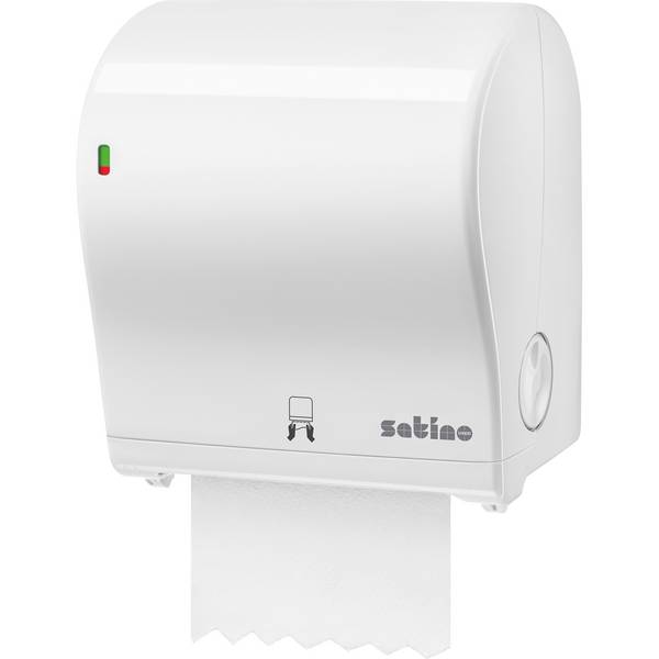 Rollenhandtuchspender Autocut Midi weiß