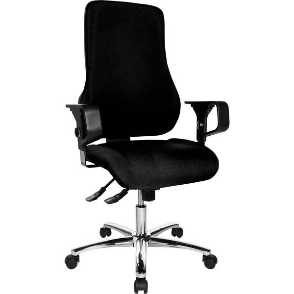 Topstar Fitness-Drehstuhl Sitness 55, mit balancierender Sitzfläche, atmungsaktiv, schwarz
