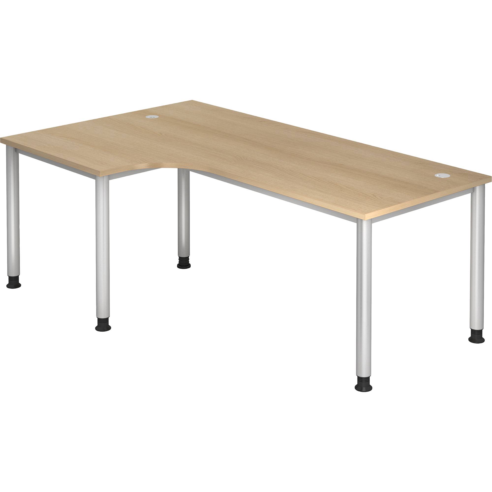 Hammerbacher Schreibtisch VHS82/Z/S 200x120cm eiche VHS82/E/S