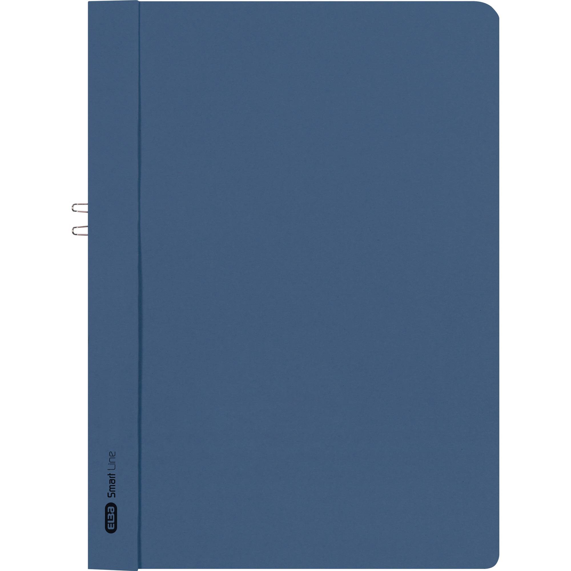 Klemmmappe DIN A4 10Blatt Karton blau-0