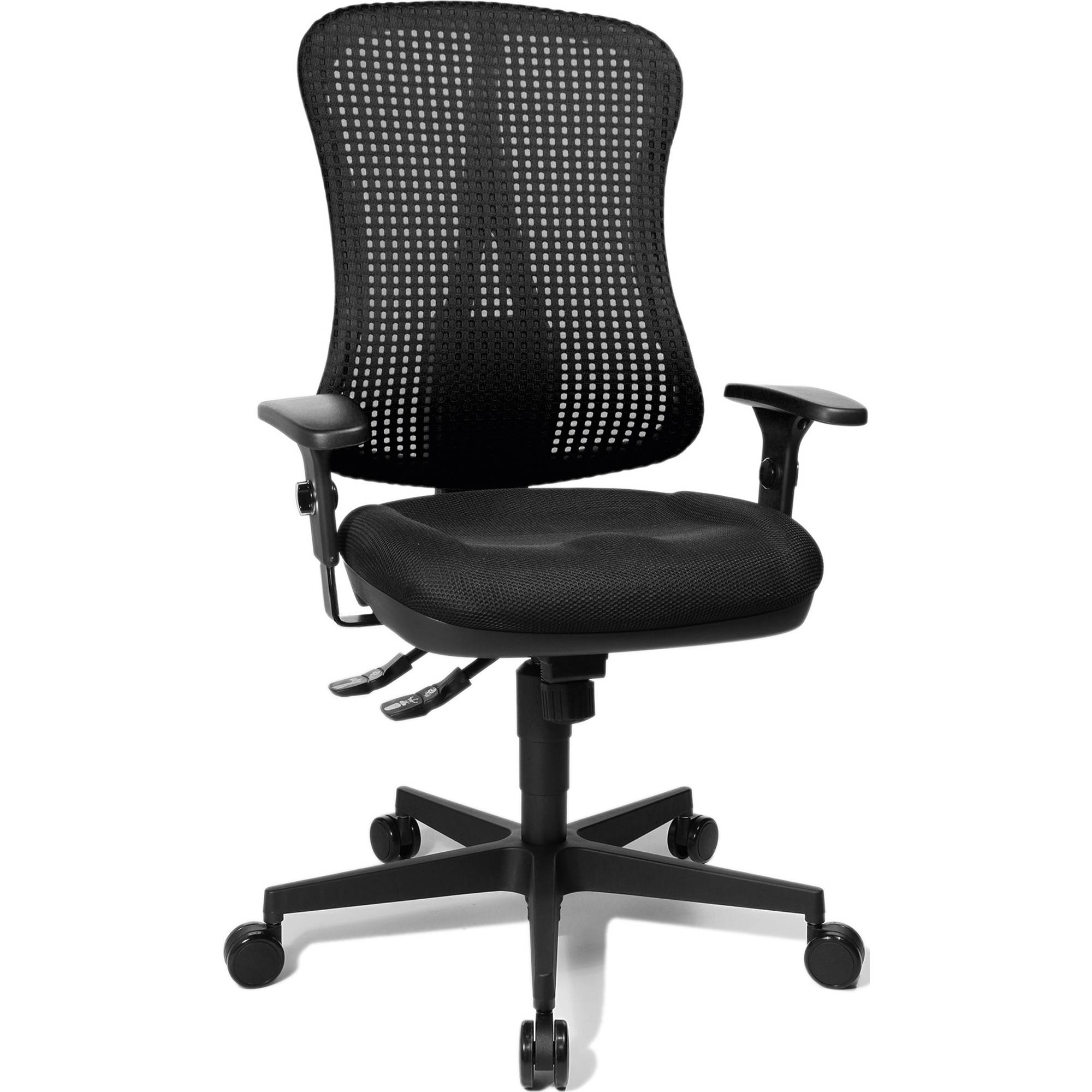 Bürodrehstuhl Head Point SY schwarz/schwarz-0
