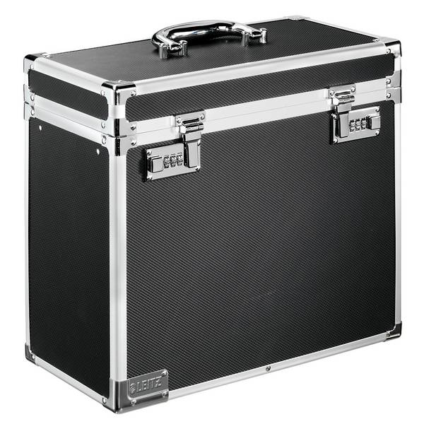 Hängebox DIN A4 max. 15Mappen schwarz/chrom