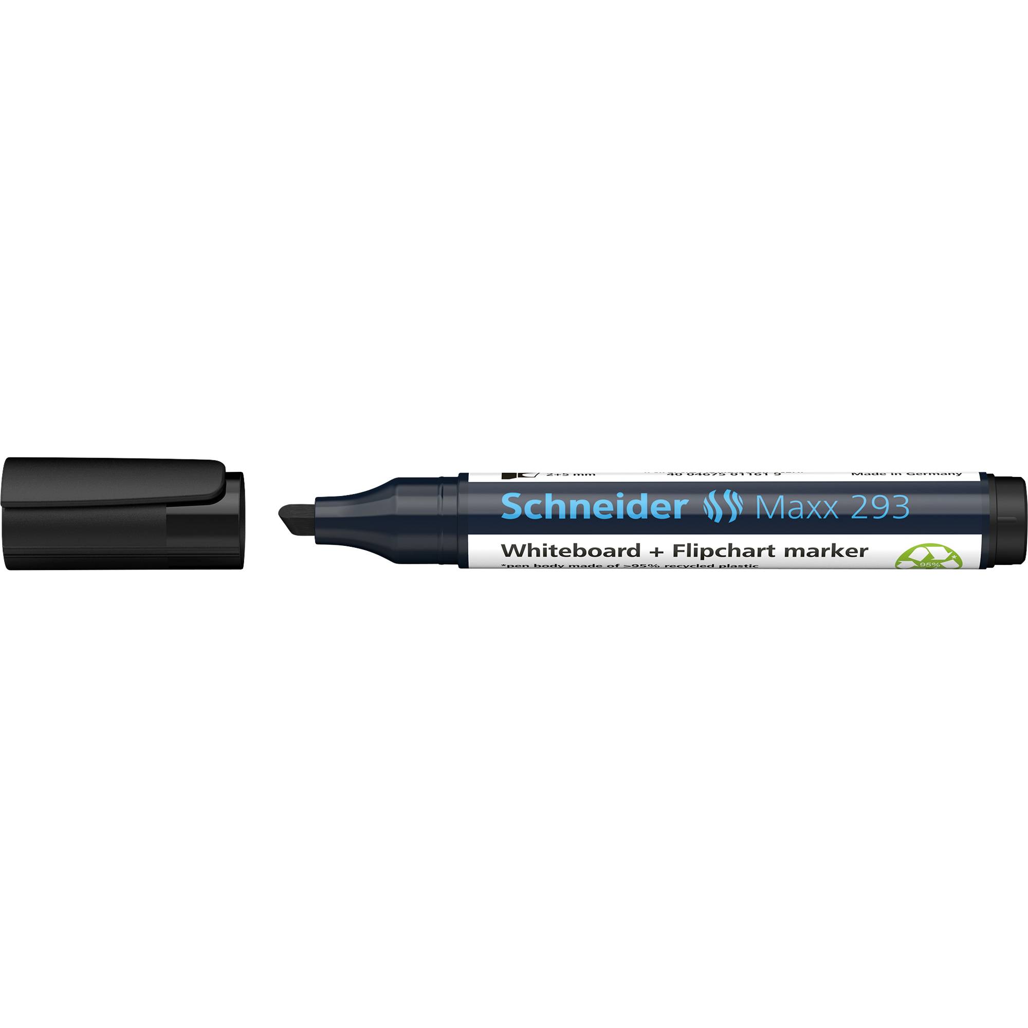 Schneider Boardmarker Maxx 293 129301 2+5mm Keilspitze schwarz-0