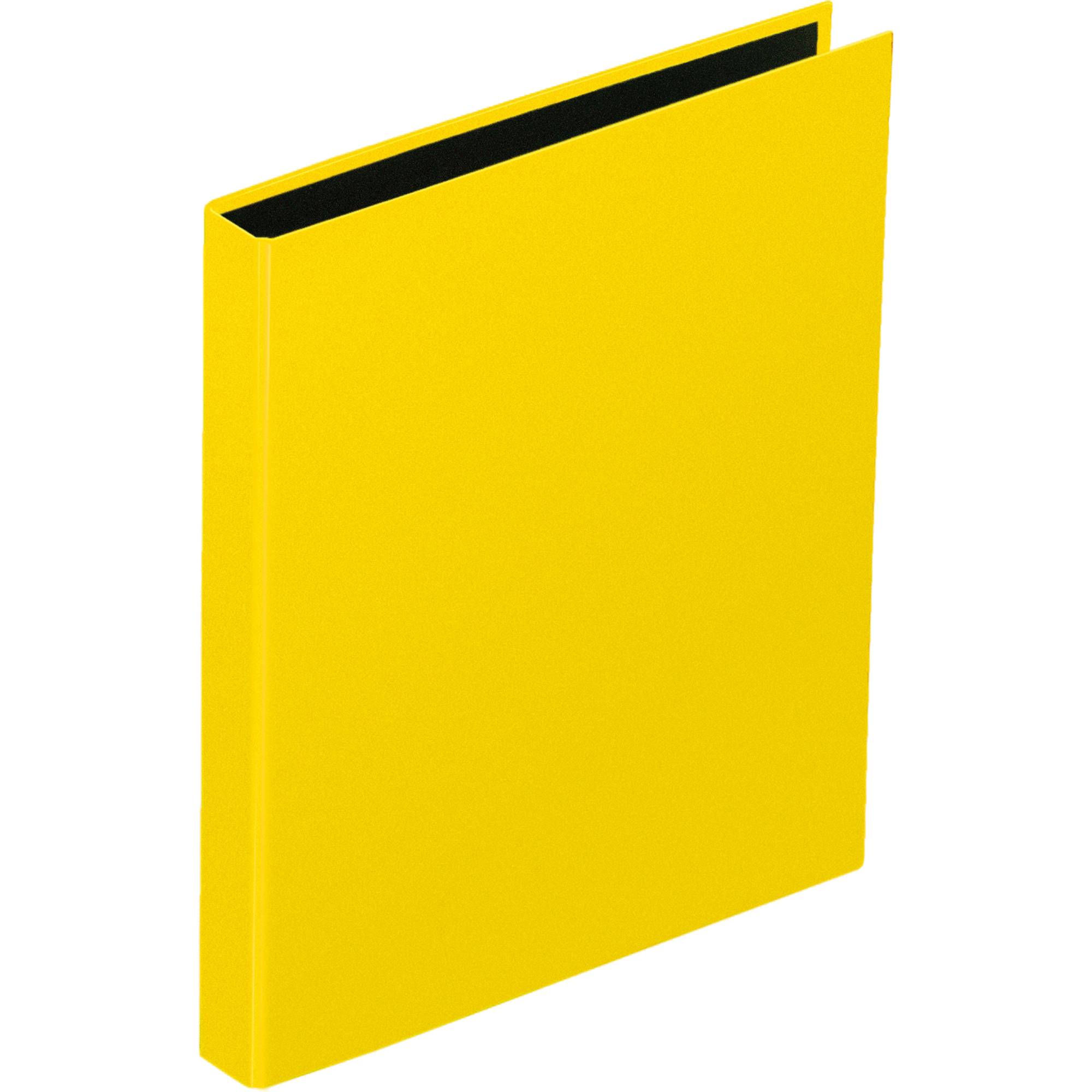 Ringbuch Basic Colours DIN A4 2Ringe PP gelb-0