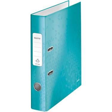 Ordner WOW DIN A4 50mm Pappe eisblau