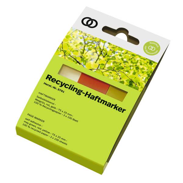 Haftmarker oeco RC 100Bl sort 3St