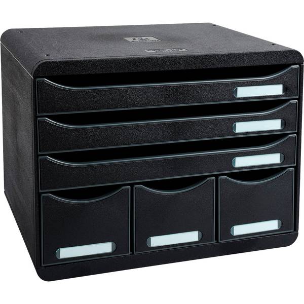 Schubladenbox STORE-BOX MAXI 6Schübe schwarz