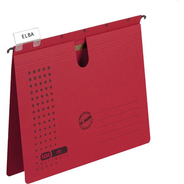 Hängehefter chic ULTIMATE Karton rot