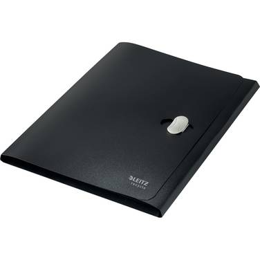 Dokumentenmappe Recycle A4 PP schwarz